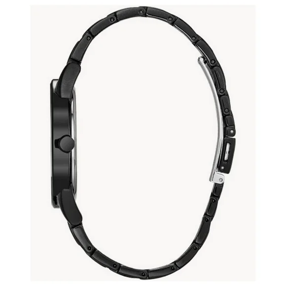 CITIZEN Disney Mickey Mouse Eco Drive Black Mens Watch - Picture 4 of 6